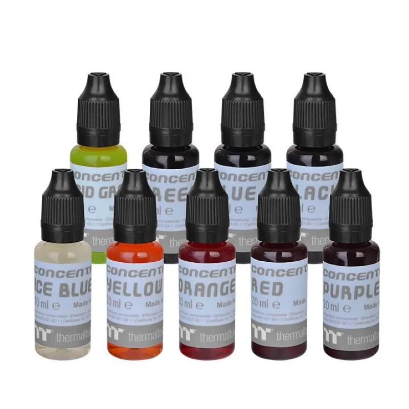 Cooling liquid concentrate THERMALTAKE Premium Concentrate Kit -9 Bottle Pack — 2
