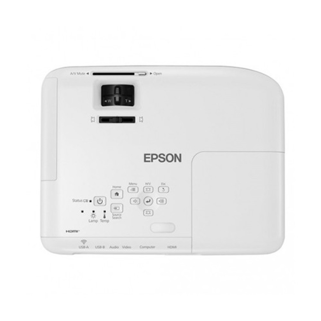 Epson EB-W06 3LCD Projector WXGA 1280 x 800 VGA 640 x 480 to WUXGA 1900 x 1200 — 3