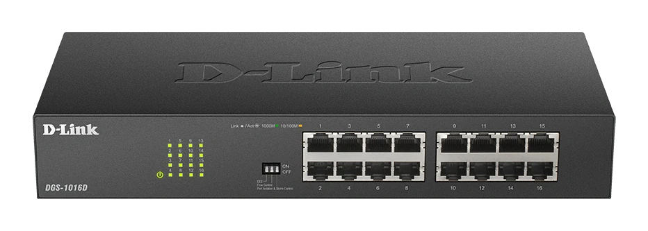 Network switch D-Link DGS-1016D — 4