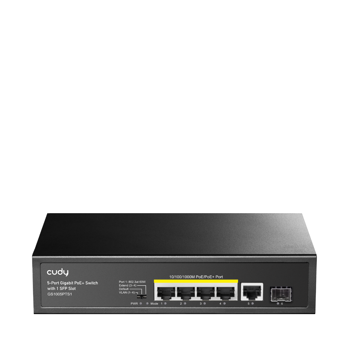 Коммутатор PoE+ Cudy GS1005PTS1 с 1 SFP — 2