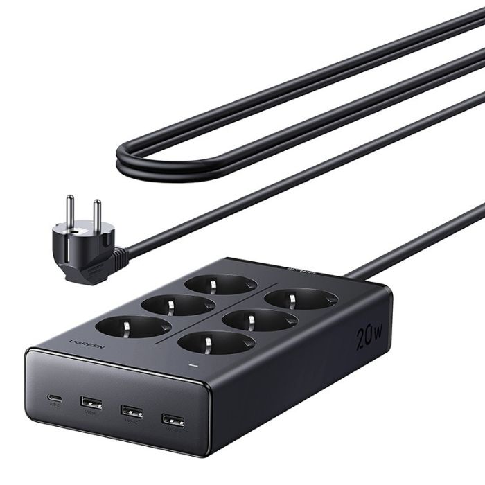 UGreen 20W 6-Outlet Power Strip S622 75141 — 3