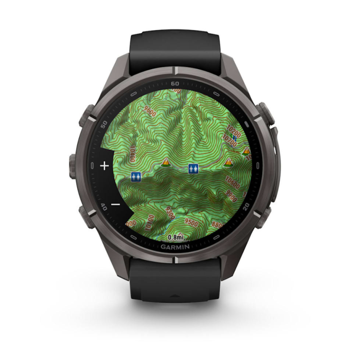 Fenix 9 Pro 47mm AMOLED Carbon DLC — 6