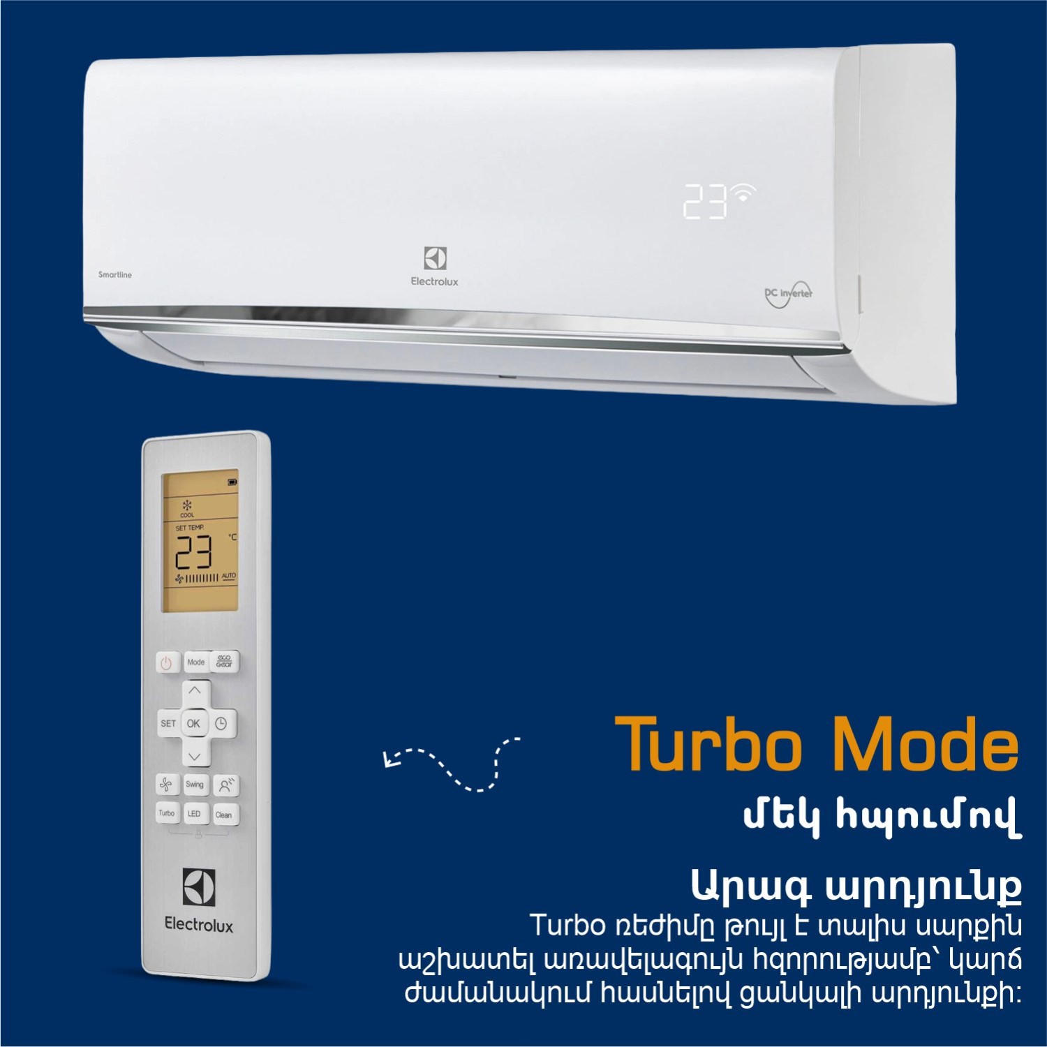Air conditioner Electrolux SMARTLINE EACS I-24HSM IK N8 T — 4