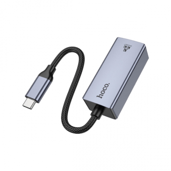 Hoco UA37 Type-C Ethernet Adapter ps Metal — 5