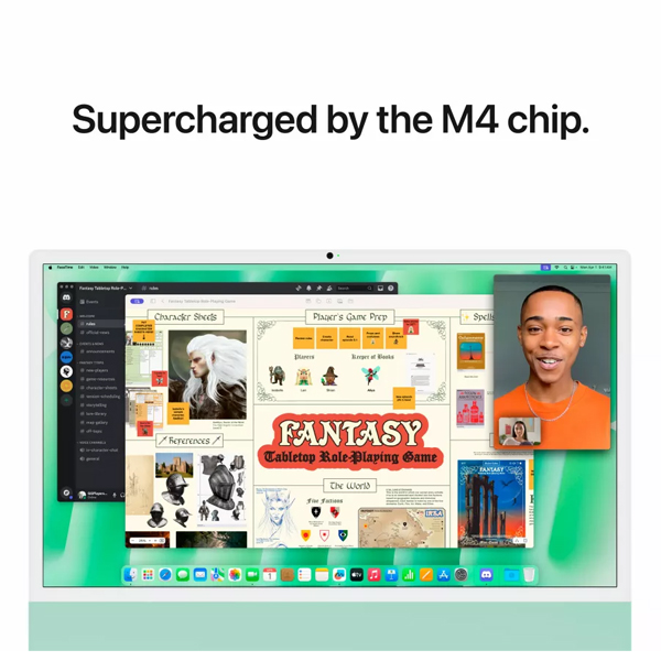 iMac 24 Retina 4.5K M4 SSD — 12