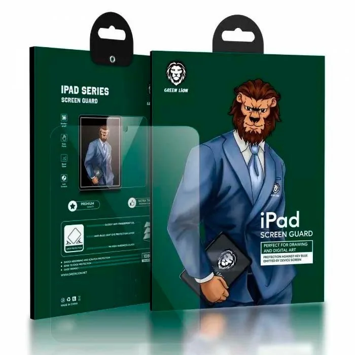 iPad 10 Lion Screen Guard Glass — 2