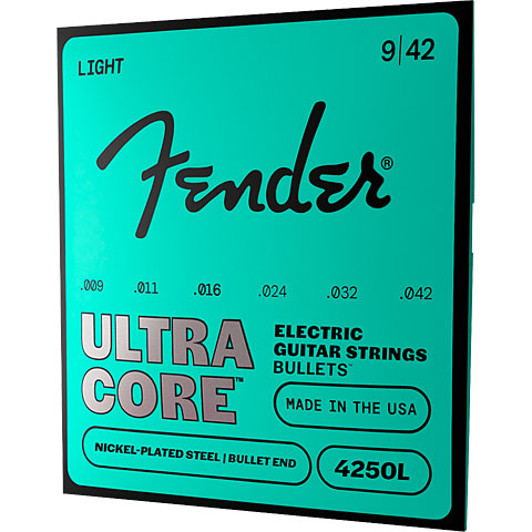 Fender 4250 L 9-42 Bullet end ultracore electric guitar string set