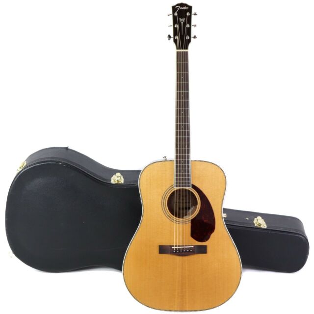 Fender Paramount PM-1E Standard Acoustic-Electric Guitar with Case — 4