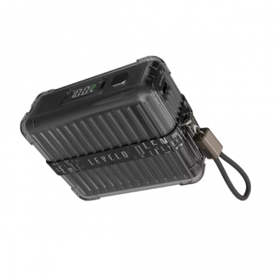 Levelo Aerion Portable 10000mAh Power Bank With Cabin Design LVL-AERION-10K-BK — 4