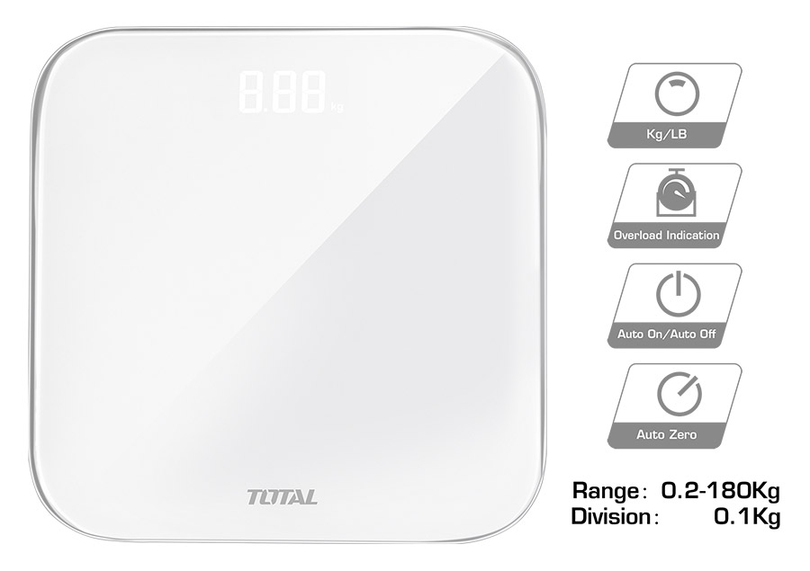 Total TESA41802 Scale 0.2-180kg