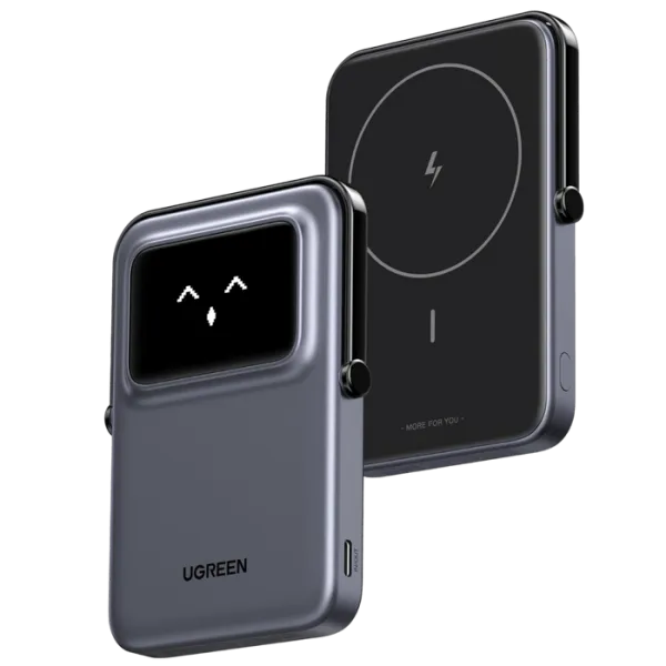 Ugreen 5000mAh Uno Magnetic Wireless Power Bank 35605B — 2