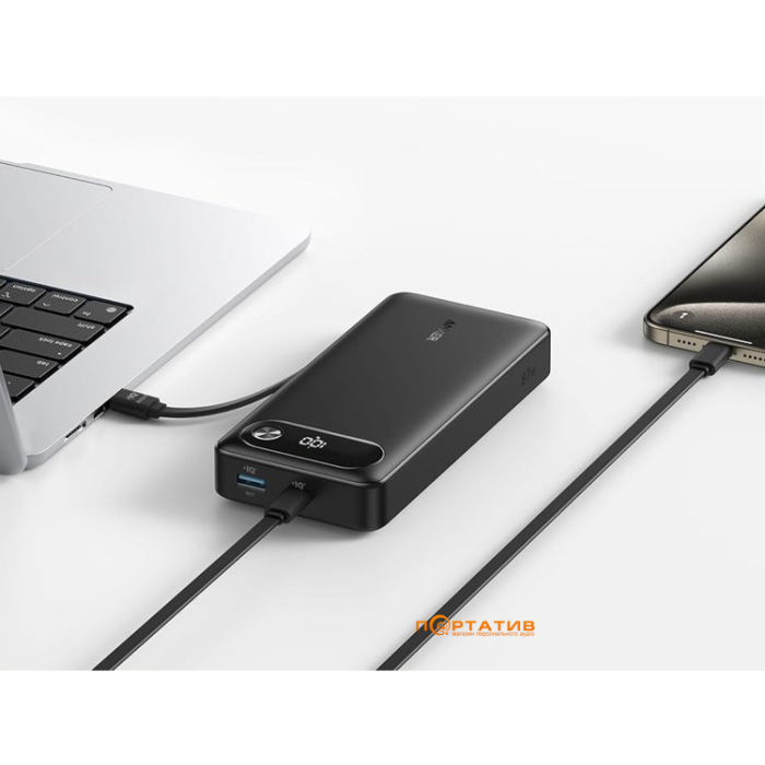 Power Bank 20K 87W Built-In USB-A to USB-C Cable A1383H11 — 7