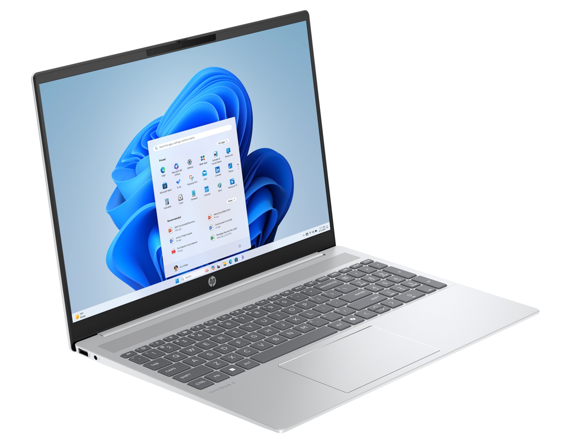 HP OmniBook 5 - 16 BL8V2EA 16 2K WUXGA 1920 x 1200 Core Ultra7
