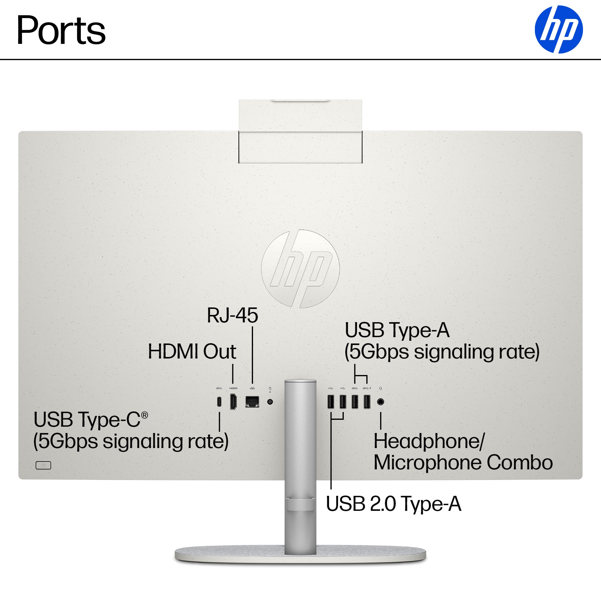 HP All in One 27-cr0058ci Ultra5-225U Full HD 24 shell C8J2E3EA — 7