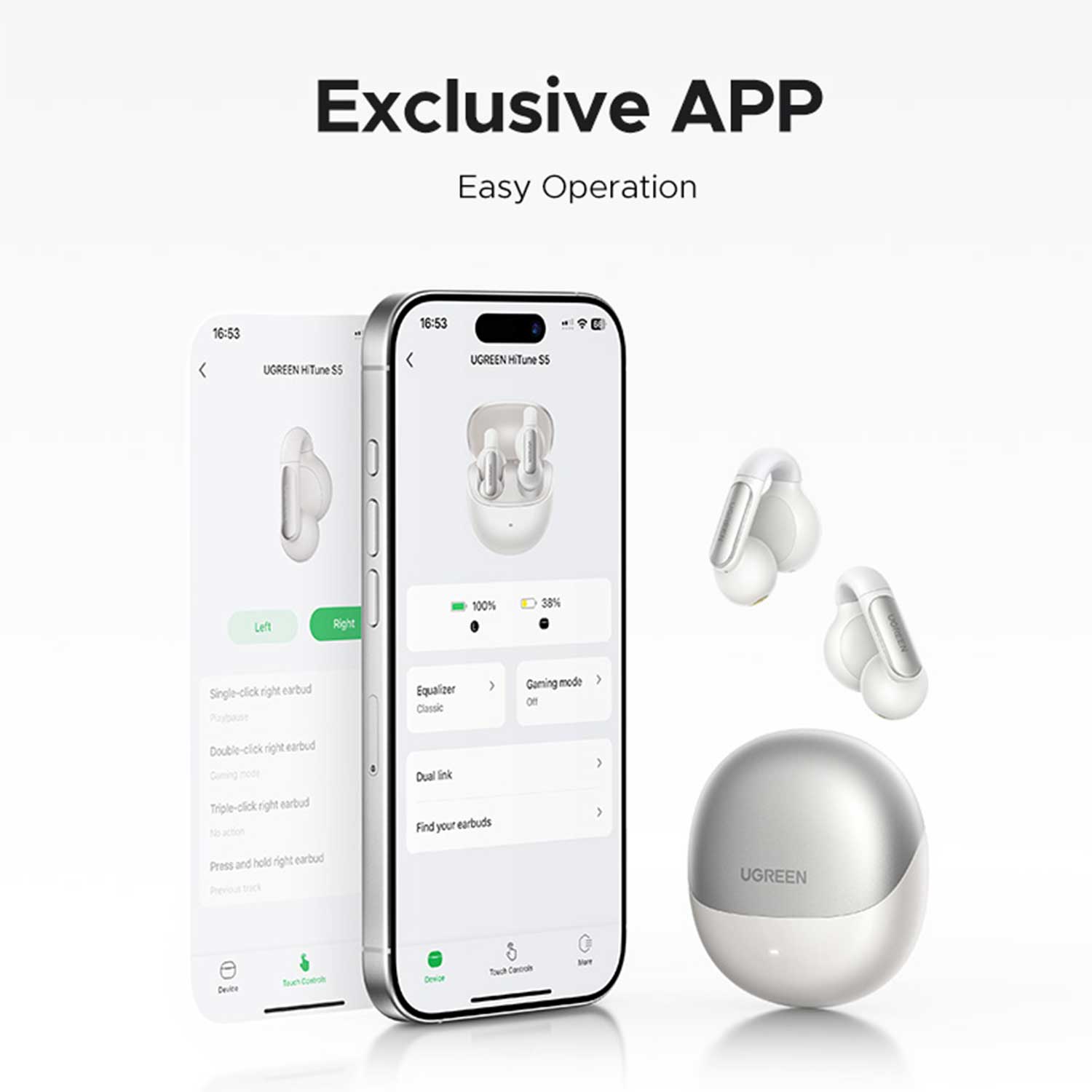 True wireless earbuds UGREEN HiTune S5 45761 — 4