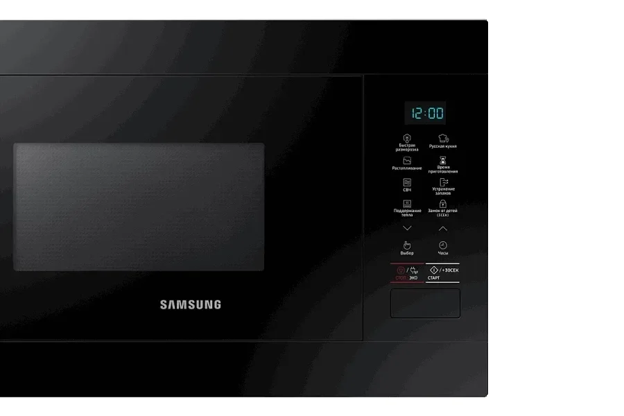 Встраиваемая микроволновая печь Samsung MS22M8054AK BW — 3