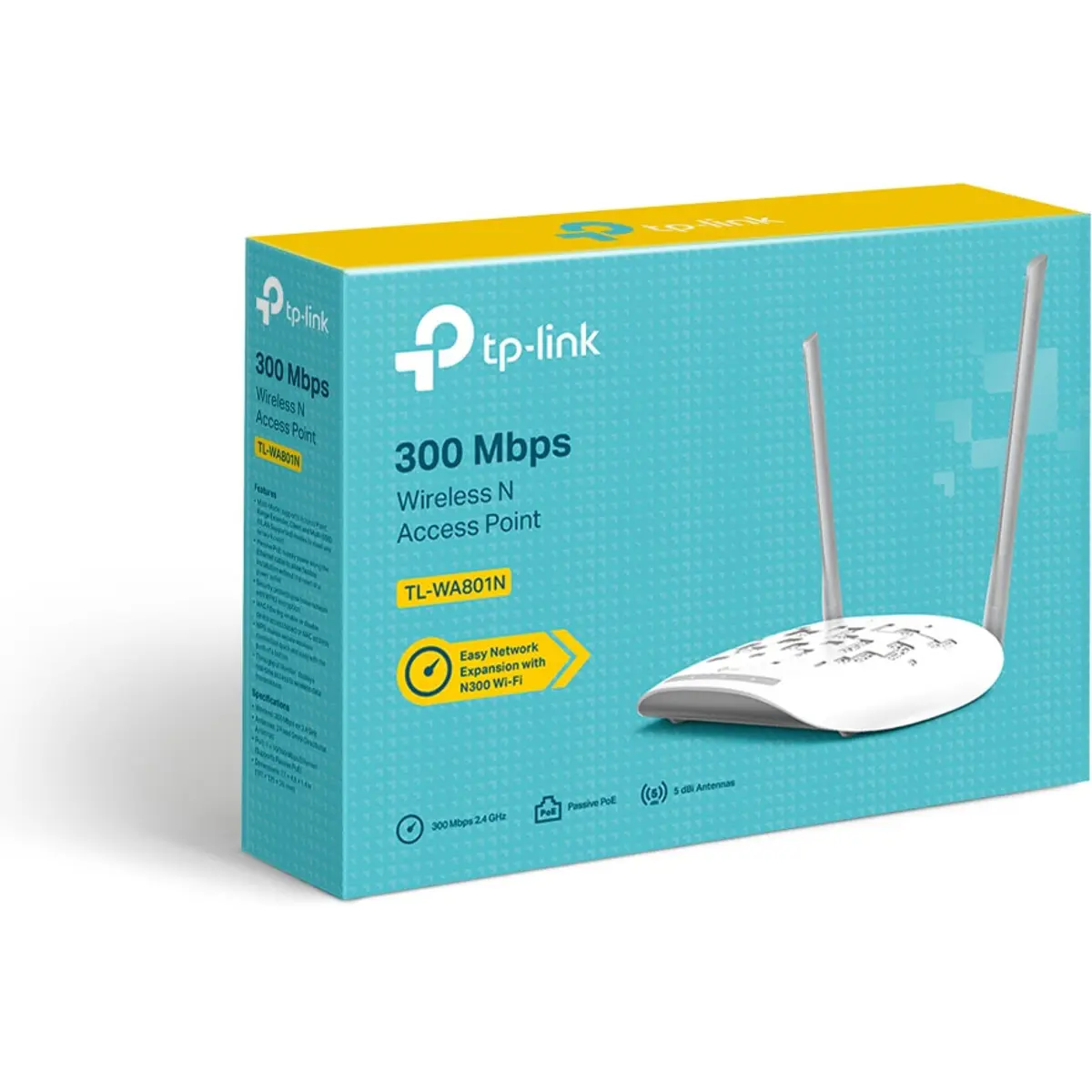 Access point & repeater Tp-Link TL-WA801N 300Mbps — 4