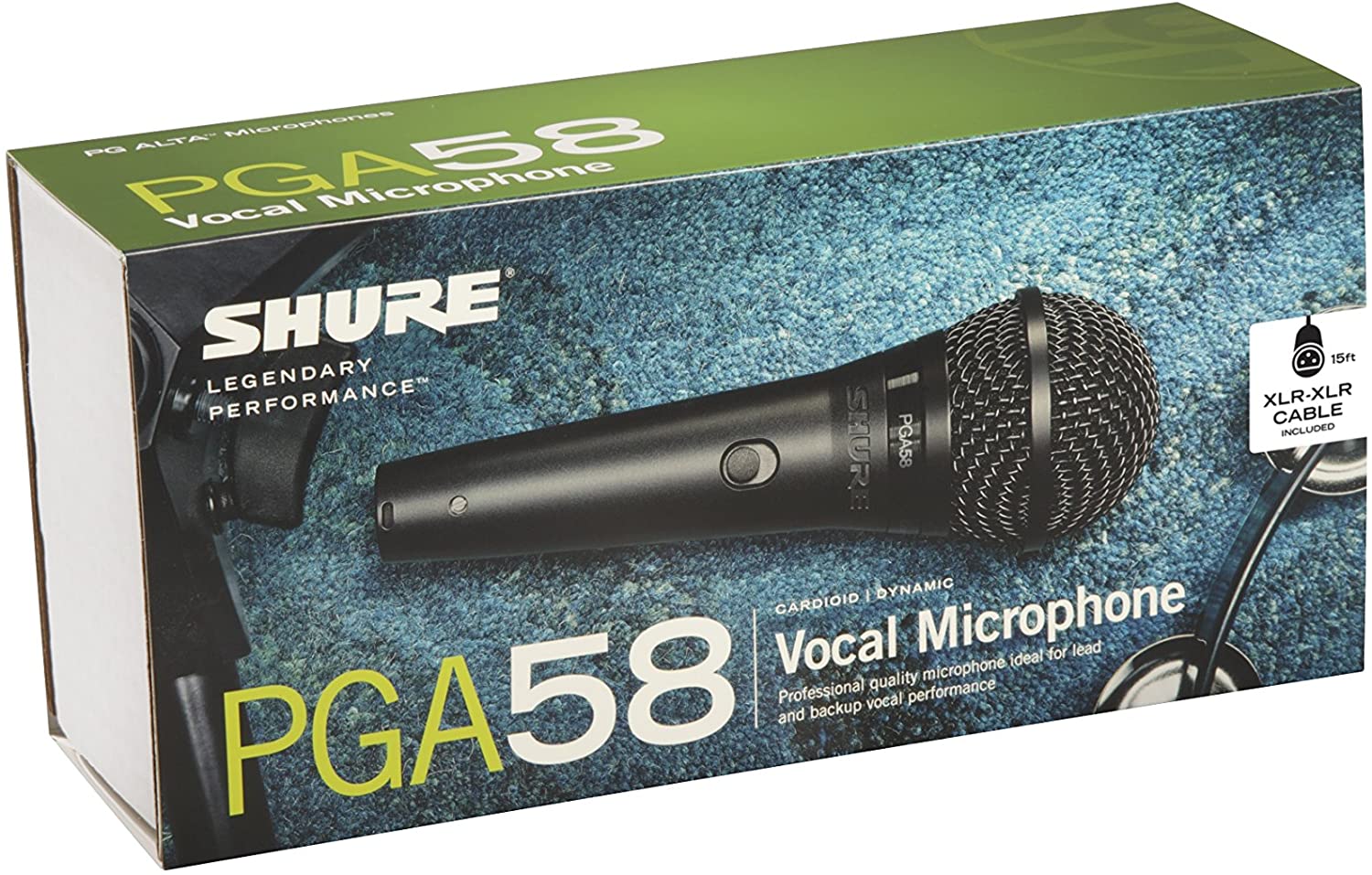 Shure PGA58-XLR Microphone with Cable — 4