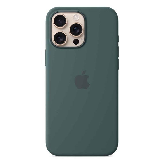 Cover for iPhone 16 Pro Max Silicone Case with MagSafe Lake — 2