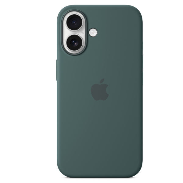 Cover for iPhone 16 Silicone Case With MagSafe Lake — 5