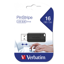 Verbatim USB 2.0 Flash Drive Pinstripe — 2