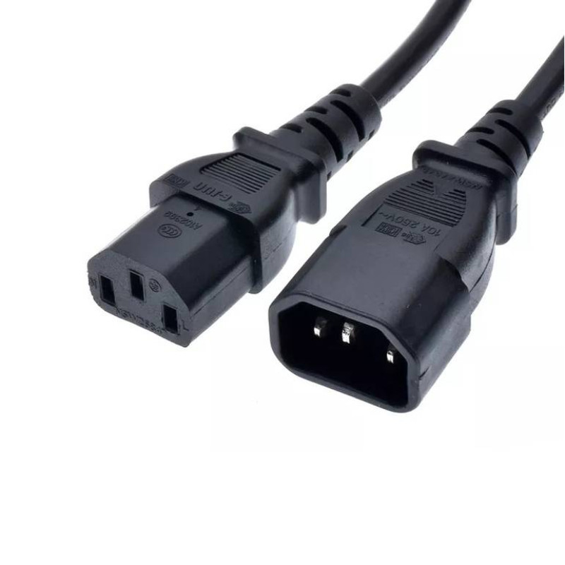 Кабель питания Vention C14 на C13 1.8 м, 3 x 0.75 ZCMBAC — 2