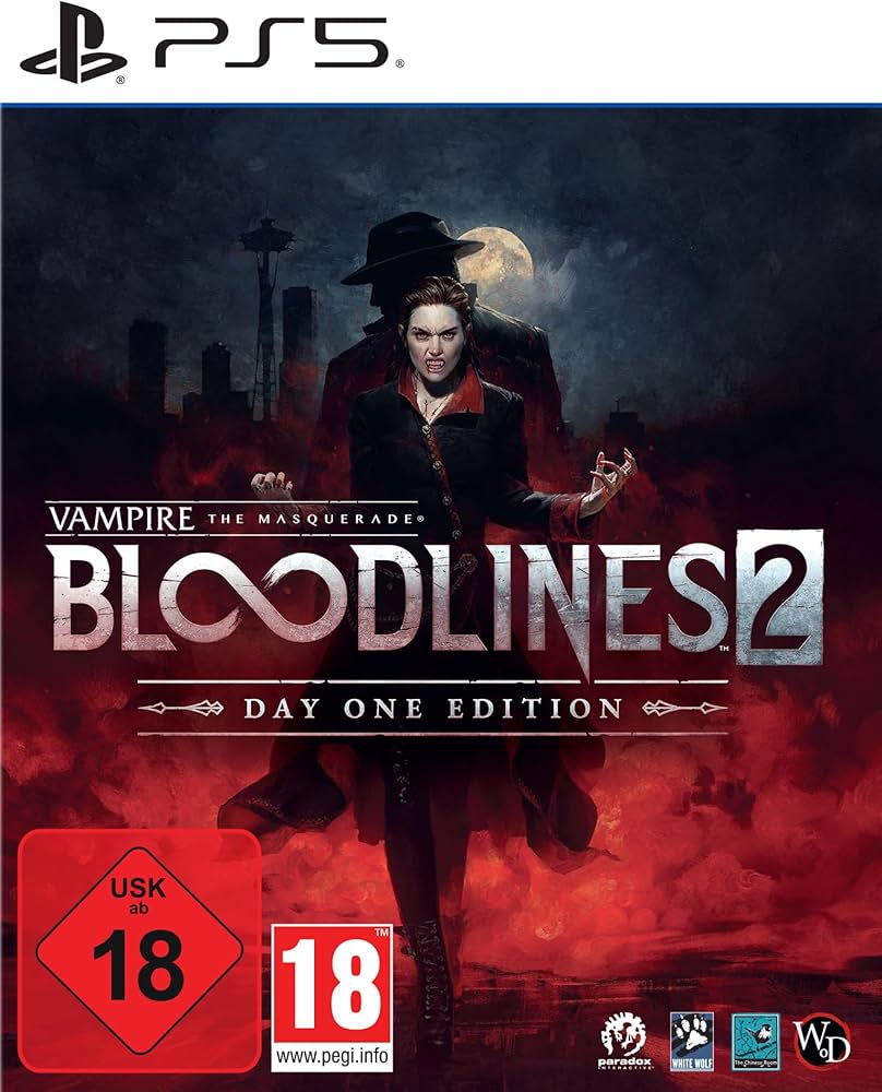 PS5 Disc The Masquerade Bloodlines 2 Day One Edition — 2