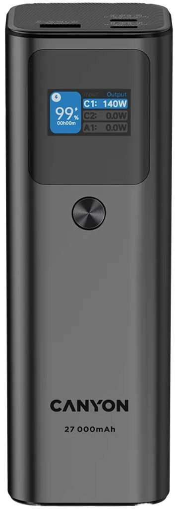Power bank Canyon PB-2010 TFT 27000mAh — 2