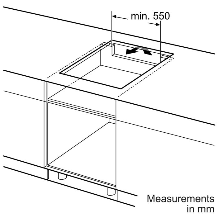 PUE611BB5E induction hob — 10