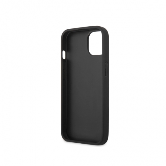 CG Mobile Karl Lagerfeld PU Saffiano With Embossed Karl & Choupette Head Case For iPhone 13 — 2