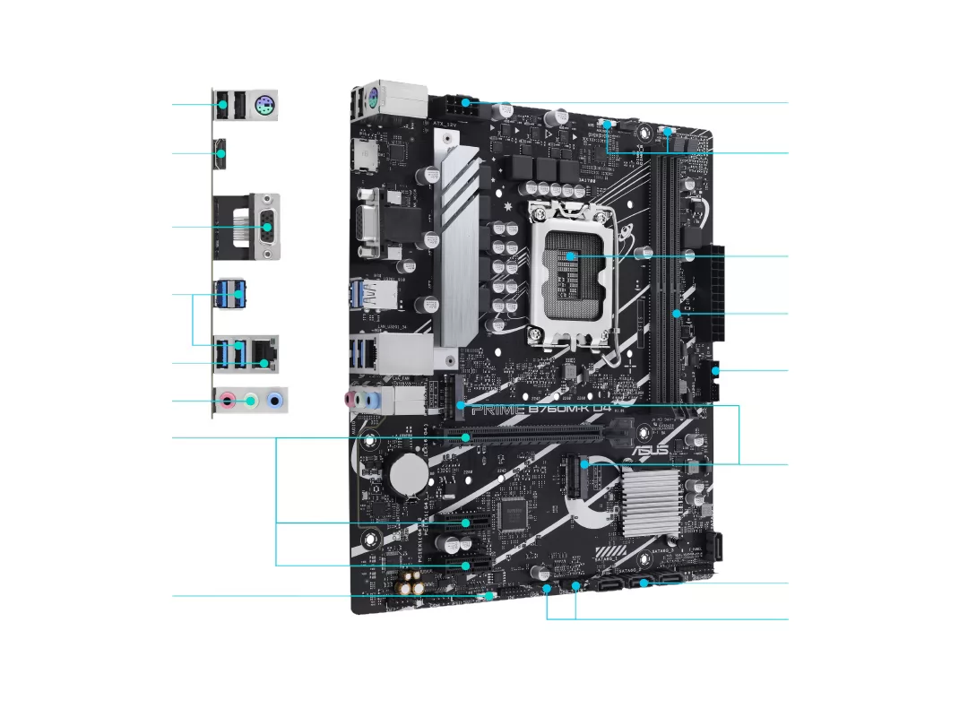 Prime H510M-R R2.0-SI Motherboard 1EX0 — 2