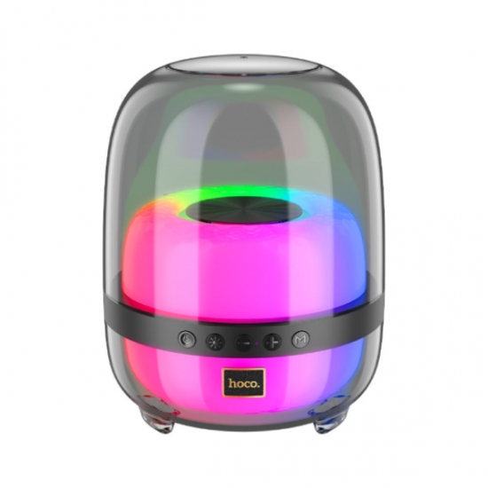 Hoco Speaker BS58 Crystal Colorful Luminous BT Speaker Magic Night — 2