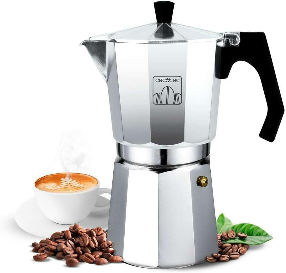 Coffee maker Cecotec 01654 3-coffee Italian coffee maker INOX