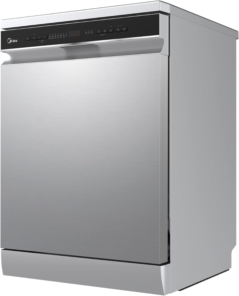 Midea dishwasher Free Standing – WQP15-W7633D SS -GCC — 3