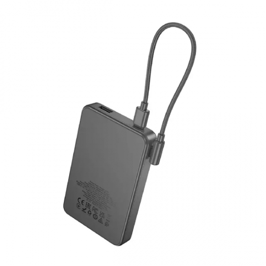 Hoco J170 22 W+PD20W Fully Compatible Power Bank With Cable 10000mAh Metal — 6