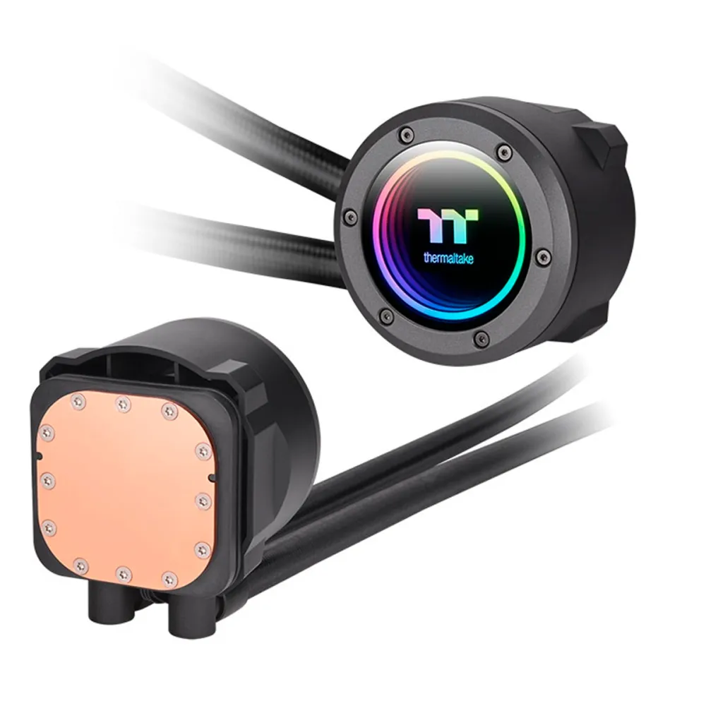 Liquid cooling system THERMALTAKE TH420 V2 Ultra ARGB Snow — 4