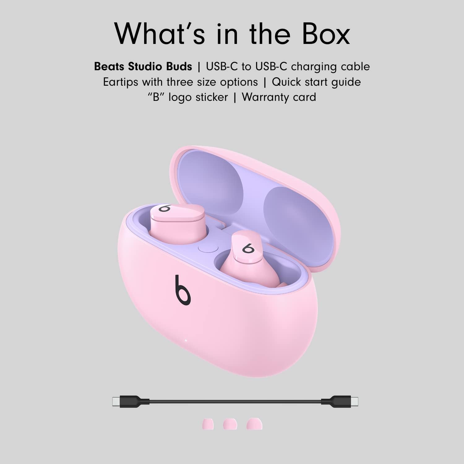 Ականջակալ Beats Studio Buds True Wireless Noise Cancelling Earbuds — 3