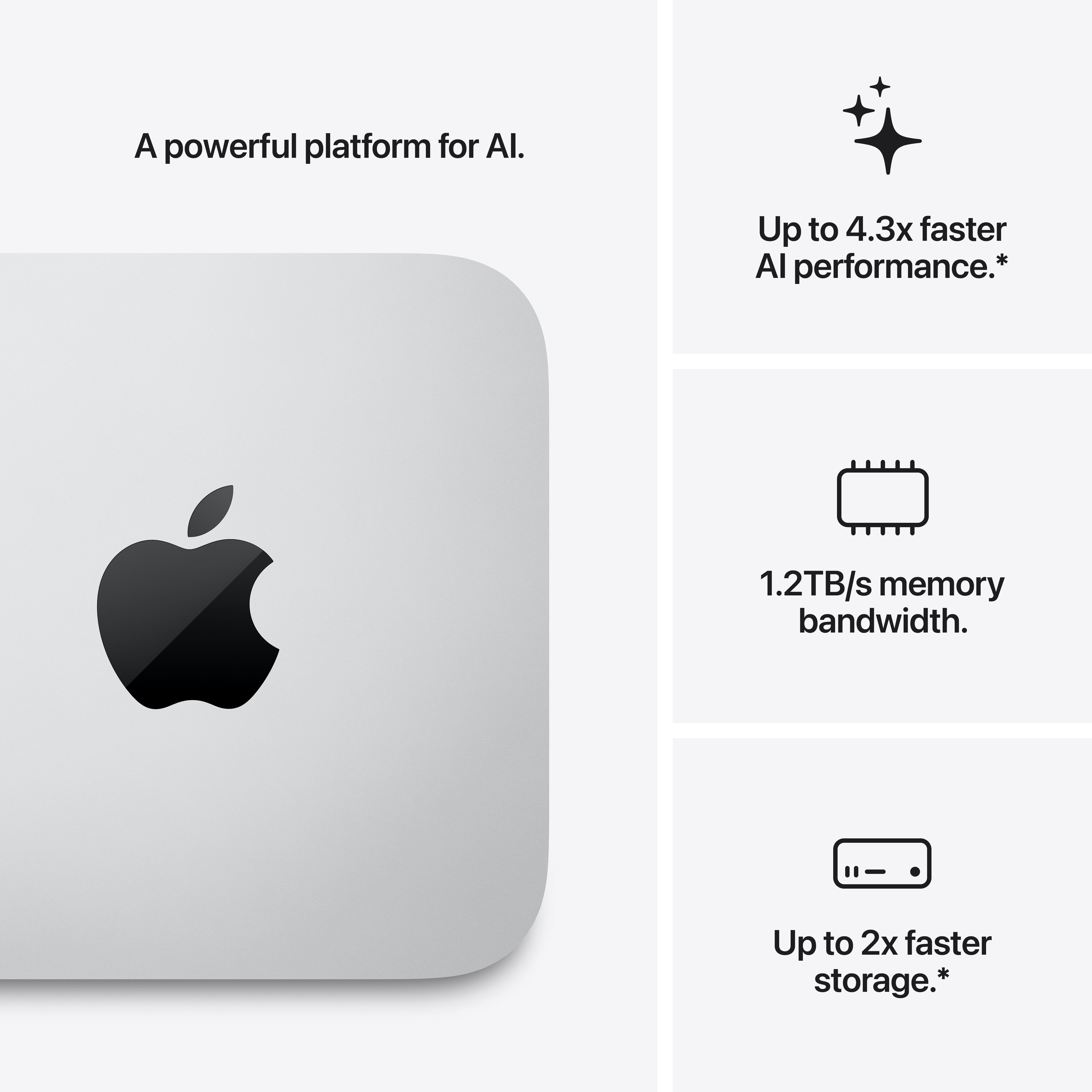 Desktop Apple Mac Studio M5 Ultra chip — 3