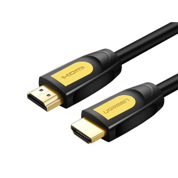 Cable UGREEN HDMI v1.4 HD101 Round Cable YL BK 10115 — 3