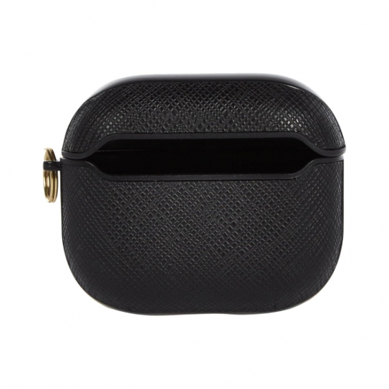 CG Mobile Guess PU Saffiano Case with Script Metal Logo for AirPods — 2