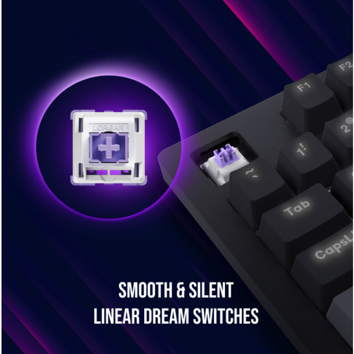 Lorgar Azar 514 Wired mech Gaming keyboard RGB LRG-GK514B — 16