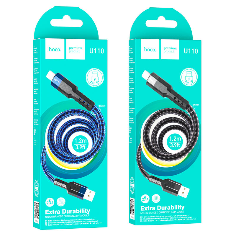 HOCO Charging cable Lightning U110 — 2