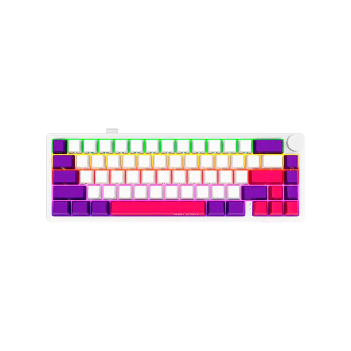 Lorgar KBP70MW Wireless Mechanical Gaming Keyboard Pro LRG-KBP70MW-WH-US — 3