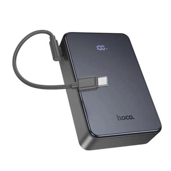 Hoco J170 22 W+PD20W Fully Compatible Power Bank With Cable 20000mAh Metal — 4