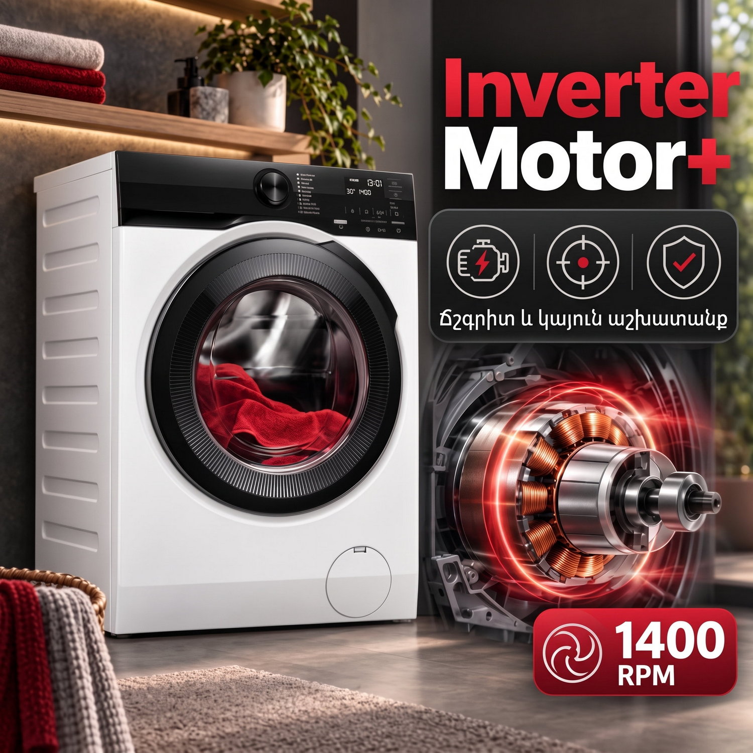 Washing machine AEG LFR6G544E — 5