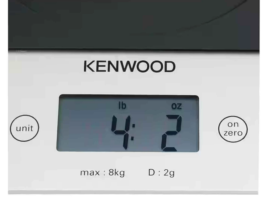 KITCHEN SCALE KENWOOD AT850B — 3