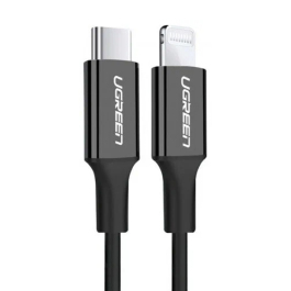 Cable UGREEN USB-C to Lightning M M Nickel Plating ABS Shell 60751