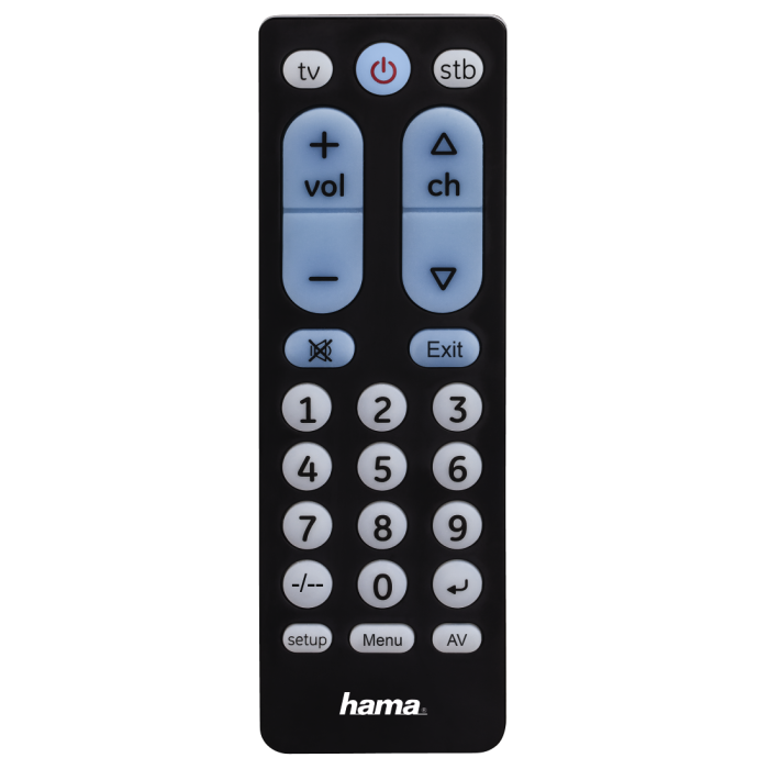 2-in-1 universal remote control Big Zapper 40072 — 2