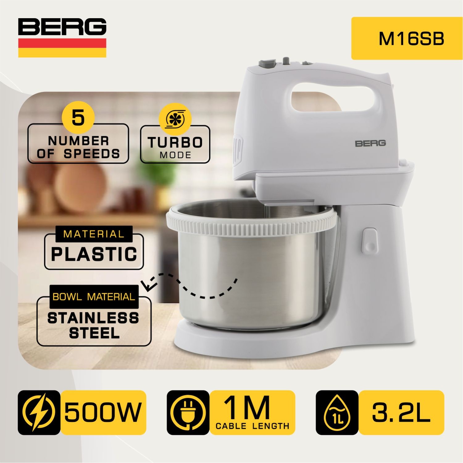 Mixer BERG M16SB — 2