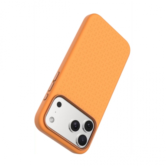 Levelo Fiora MagSafe Liquid Silicone Case With Pattern For iPhone 17 Pro Max — 4